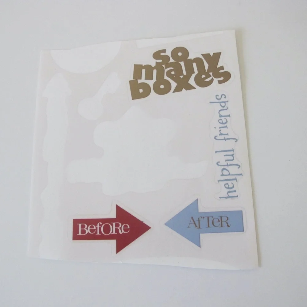 Scrapbooking Sticker Bundle For Paper Crafts Family Home Memories (New & Used)